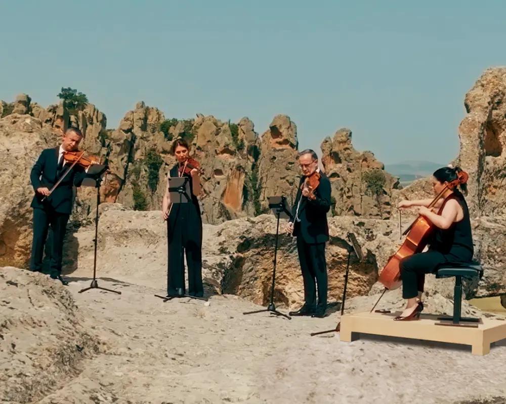 Borusan Quartet'in Büyülü Notalarıyla Geçmişten Geleceğe Bir Müzik Yolculuğu