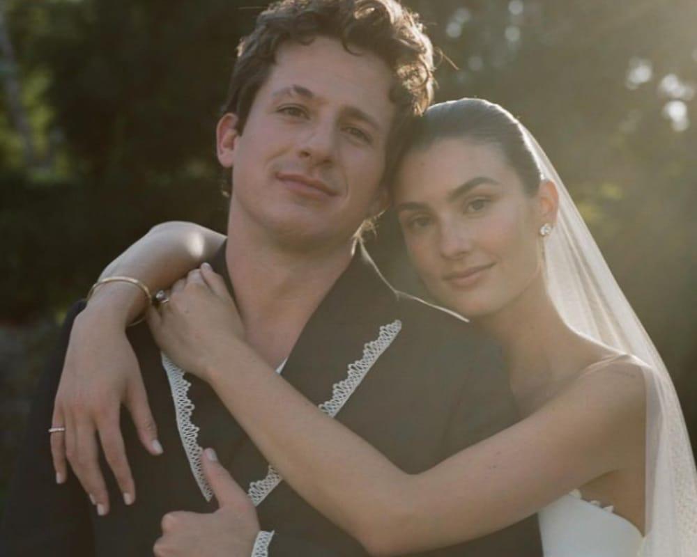 Charlie Puth ve Brooke Sansone'nin Şık Düğününden Kareler